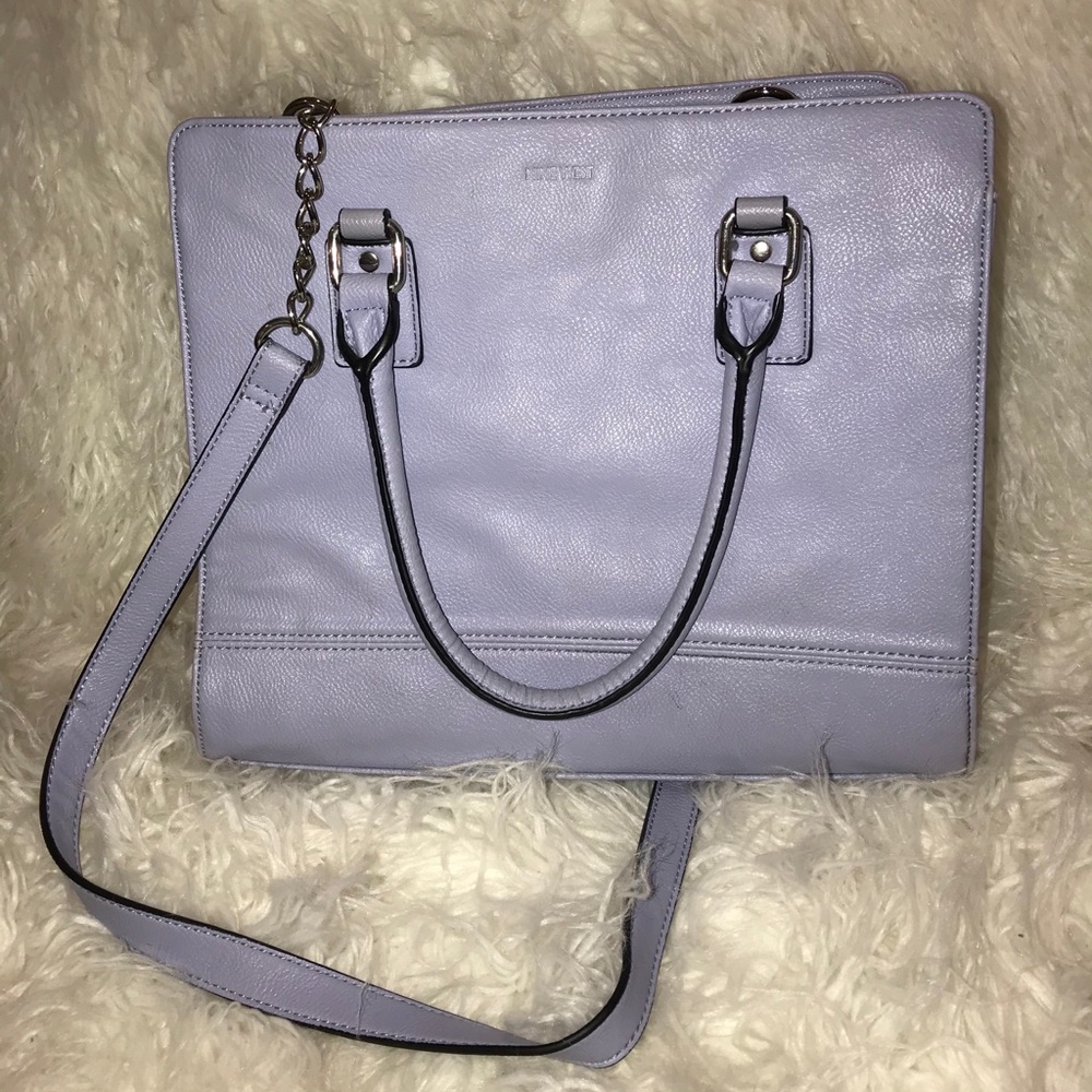Lilac handbag gently used